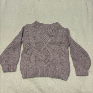 Carter’s Toddler Girl Purple Sweater 3T